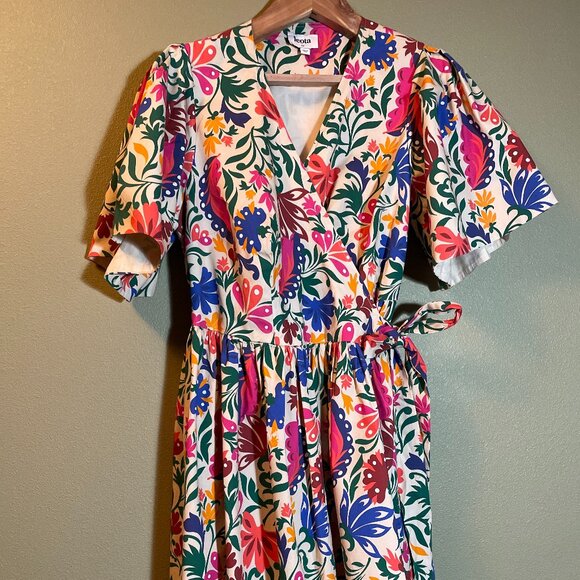 Leota mini wrap dress - Picture 3 of 14